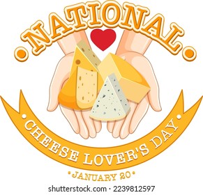 Logo del Día Nacional de los Amantes del Queso