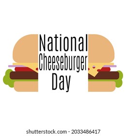 947 National cheeseburger day Images, Stock Photos & Vectors | Shutterstock