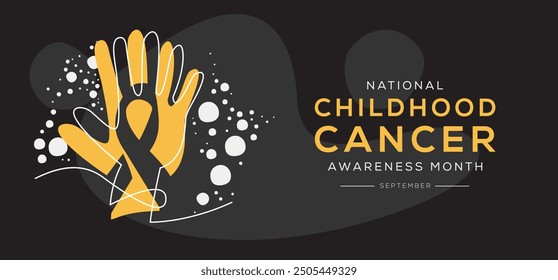 National Childhood Cancer Awareness Month, held on September.