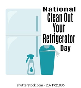 17 Clean Your Refrigerator Day Images, Stock Photos & Vectors ...