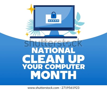 national clean up your computer month