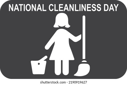 National Cleanliness Day Symbol Vector Stock Vector (Royalty Free ...