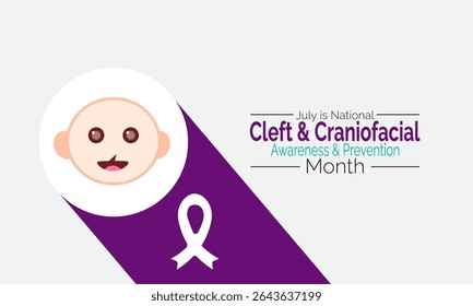 National Cleft and Craniofacial Awareness and Prevention Month.  Raising Awareness and Supporting Treatment