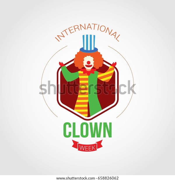 National Clown Day Stock Vector (Royalty Free) 658826062 Shutterstock