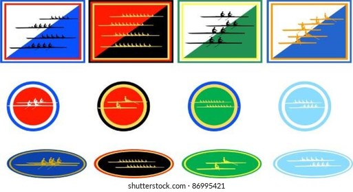 National & Club Rowing Colors