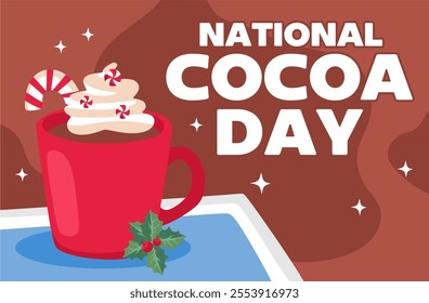 national cocoa day with delicious cocoa drinks