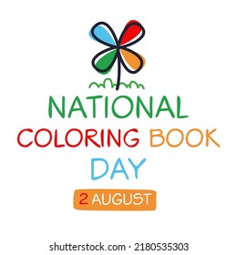 National Coloring Book Day, held on 2 August.