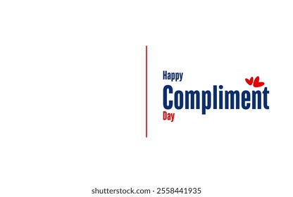 National Compliment Day Holiday Concept