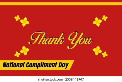 National Compliment Day Holiday Concept