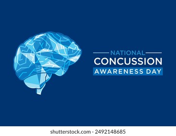 National Concussion Awareness Day. This day is dedicated to raising awareness about concussions, a form of mild traumatic brain injury. 