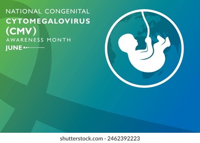 National Congenital Cytomegalovirus(CMV) Awareness month observed in June every year, it is the most common infectious cause of birth defects. 