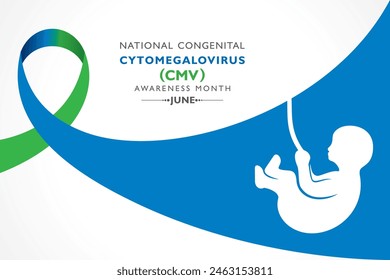 National Congenital Cytomegalovirus(CMV) Awareness month observed in June every year, it is the most common infectious cause of birth defects. 