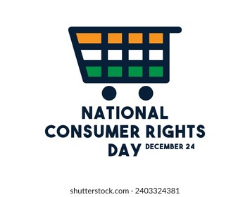 National Consumer Rights Day. December 24. Eps 10.