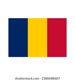 national country flag chad states