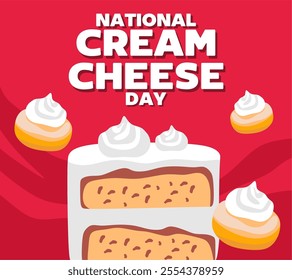 national cream cheese day with delicious cream cheese