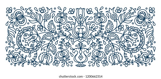 National crimean tatar pattern