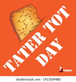 National cuisine holiday in the USA - Tater Tot Day