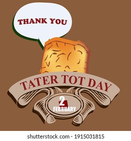 National cuisine holiday in the USA - Tater Tot Day