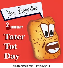 National cuisine holiday in the USA - Tater Tot Day