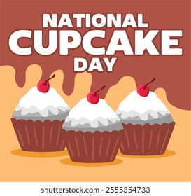 national cupcake day with delicious cupcakes