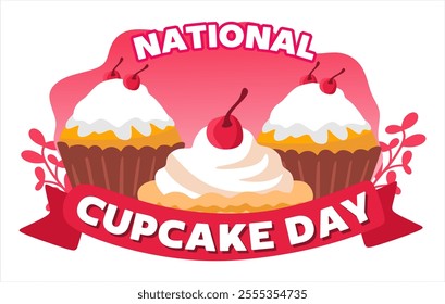 national cupcake day with delicious cupcakes