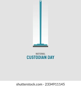 National Custodian Day. Custodian Day concept vector illustration. 