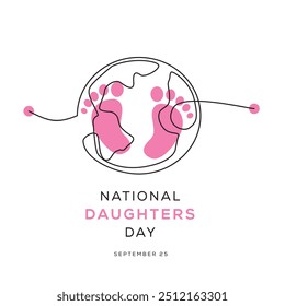 National Daughters Day, held on 25 September.