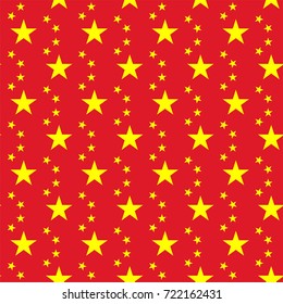 National Day in China. Christmas background with Chinese emblem. Seamless pattern design for banner, poster, card, postcard, cover, business card. Vector eps10 illustration.