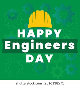 National day of engineer India poster design, Engineer Elements vector for India, 15 September. eps file.