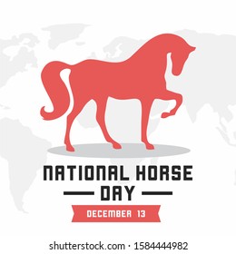 National Day of the Horse is observed annually on December 13