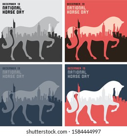 National Day of the Horse is observed annually on December 13