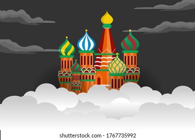 National Day of Russia (Russian: Den Rossii). Celebrated annually on June 12 in Russia. vector illustration