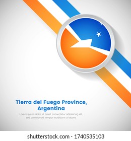 Nationalfeiertag der Provinz Tierra del Fuego Argentinien Land mit klassischem Hintergrund