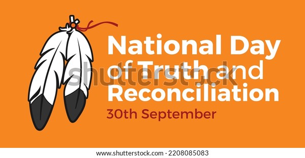 National Day Truth Reconciliation 30th September Stock Vector Royalty Free 2208085083 2245