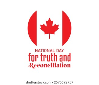 National Day for Truth and Reconciliation. every child matters. Holiday concept. Template for background, banner, card, poster, t-shirt with text inscription