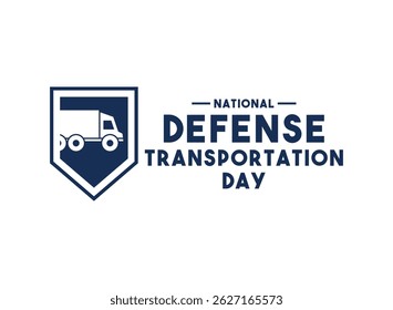 National Defense Transportation Day. May. White background. Eps 10.