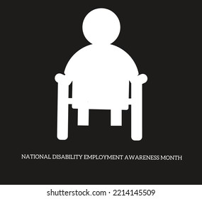 National Disability Employment Awareness Month, held on October.