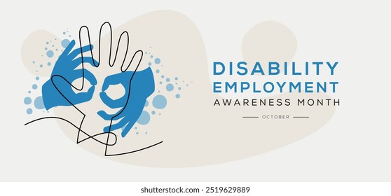 National Disability Employment Awareness Month, held on October.