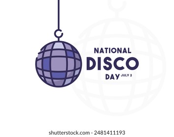 National Disco Day. July 2. Eps 10.