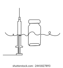 National doctors day   continuous one line drawing of outline vector illustration


