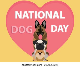 National Dog Day, August 26. Important day