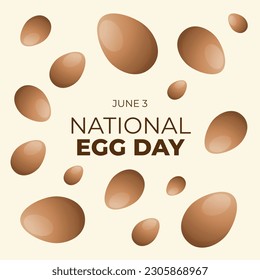 national egg day design template for celebration. national egg day event design. egg vector illustration. eggs heart shape. flat design. generative ai.