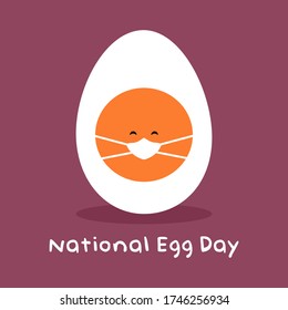 National egg day vector illustration 