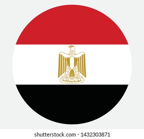 National Egypt flag official colors   proportion correctly  National Egypt flag  Vector illustration  EPS10  Egypt flag vector icon  simple  flat design for web mobile app 