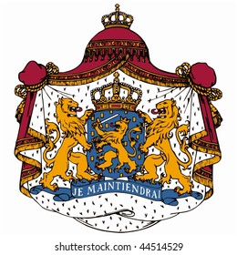 national emblem of Netherlands