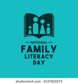 National Family Literacy Day. Eps 10.