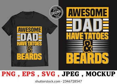 National father day t-shirt design, 4q t-shirt design