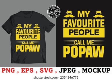 National father day t-shirt design, Graphic Template