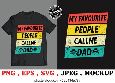 National father day t-shirt design, Graphic Template