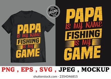 National father day t-shirt design, Graphic Template
